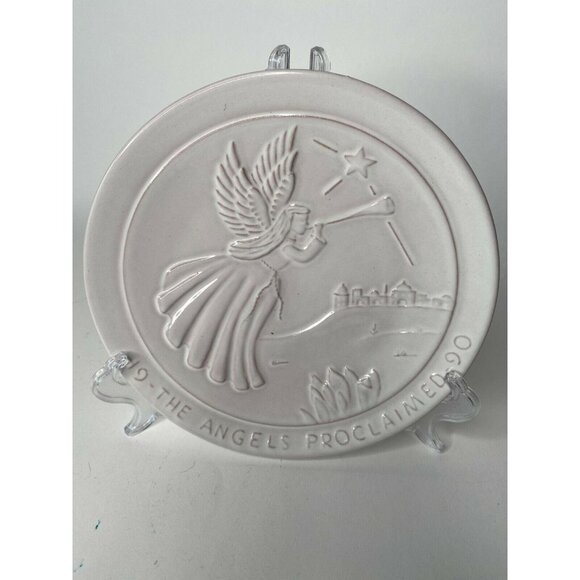 Frankoma XMas Plate 1990 - Picture 1 of 12